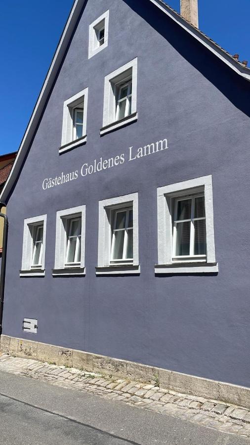 Gaestehaus Goldenes Lamm Rothenburg ob der Tauber Extérieur photo